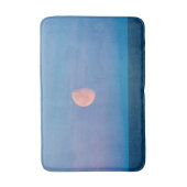 Moon über dem Beringmeer | Russland Fernost Badematte (Vorderseite Vertikal)