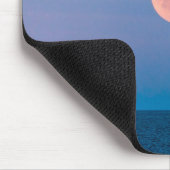 Moon über dem Beringmeer | Russland Fernost Mousepad (Ecke)