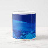 Moon über dem Mt. Everest Tibet, China Jumbo-Tasse (Vorderseite)