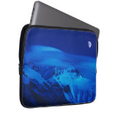 Moon über dem Mt. Everest Tibet, China Laptopschutzhülle (Vorne Rechts)