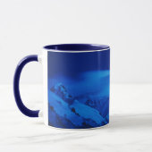 Moon über dem Mt. Everest Tibet, China Tasse (Links)