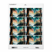 Moon über einer Ocean Bay-Adresse (Vorne)