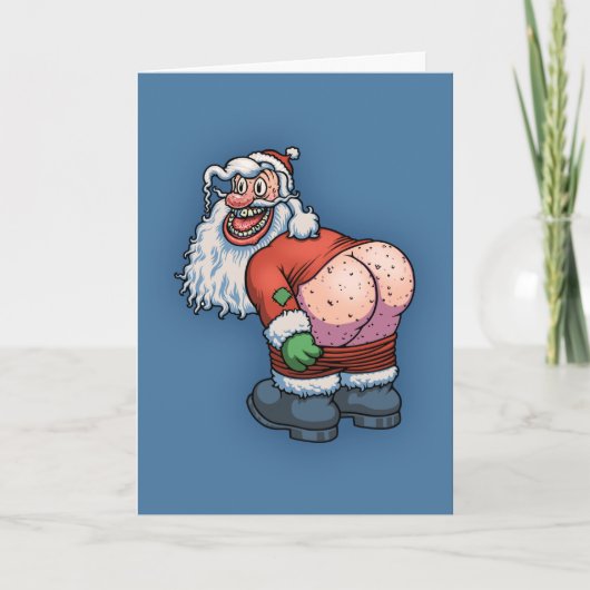 Moon über meinem Kamin Karte (Vorderseite)