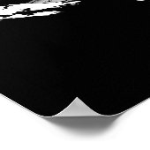 Moon über Schnee bedecktem Berg durch J.W. Poster (Ecke)