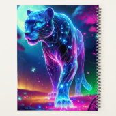 Moon und Panther Holographic Neon farbenfroh | Planer (Rückseite)