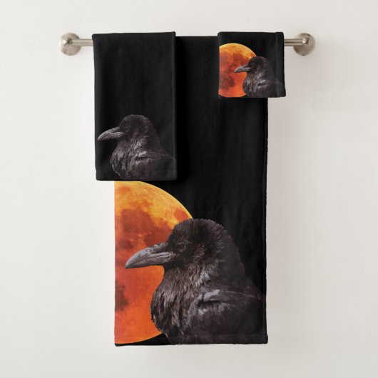Moon und Raven Badhandtuch Set (Insitu)