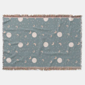 Moon und Sterne - blau Decke (Vorderseite)