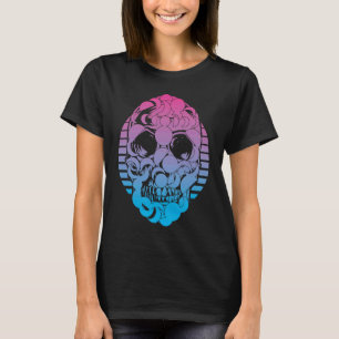 Moon Vaporwave Ästhetik T-Shirt