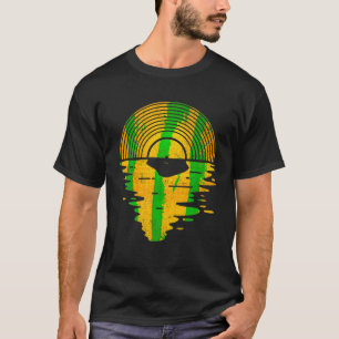 Moon Vinyl Platten Sammlermusik Liebe Album Me T-Shirt