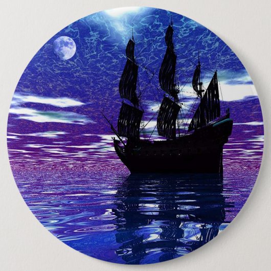 Moon Voyager Button (Vorderseite)