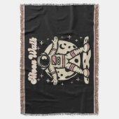 Moon Walk Astronout Decke (Vorderseite Vertikal)