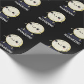 Moon Walking Funny Dance Pub Dark BG Geschenkpapier (Ecke)