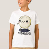 Moon Walking Funny Dance Pub T-Shirt (Vorderseite)