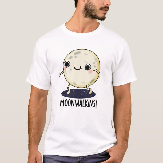 Moon Walking Funny Dance Pub T-Shirt (Vorderseite)