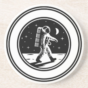 Moon Walking Getränkeuntersetzer