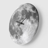 Moon Wall Clock Große Wanduhr (Winkel)