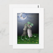 Moon Waltz - Froschkarte für Anfänger Postkarte (Vorne/Hinten)
