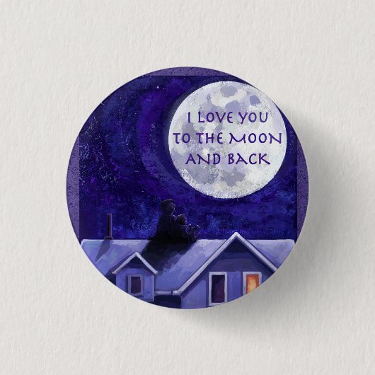 Moon Watch Button (Vorderseite)