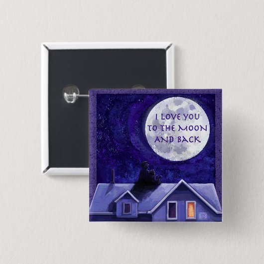 Moon Watch Button (Vorne & Hinten)
