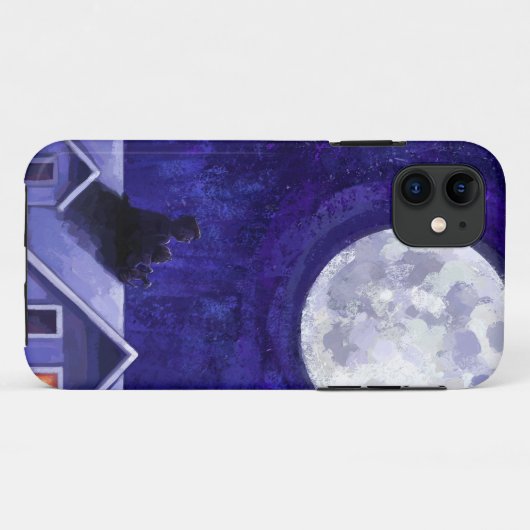 Moon Watch Case-Mate iPhone Hülle (Rückseite (Horizontal))