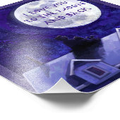 Moon Watch Fotodruck (Ecke)