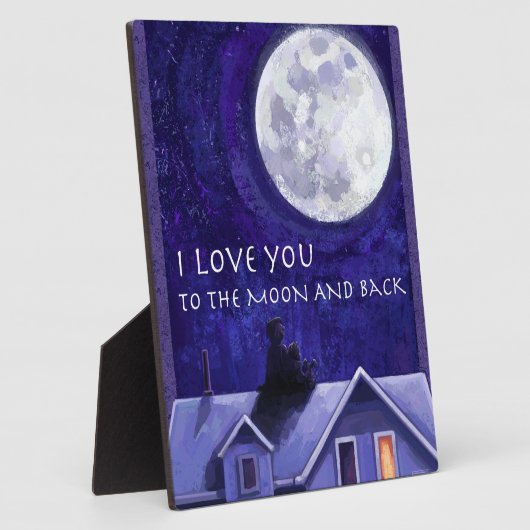 Moon Watch Fotoplatte (Seite)