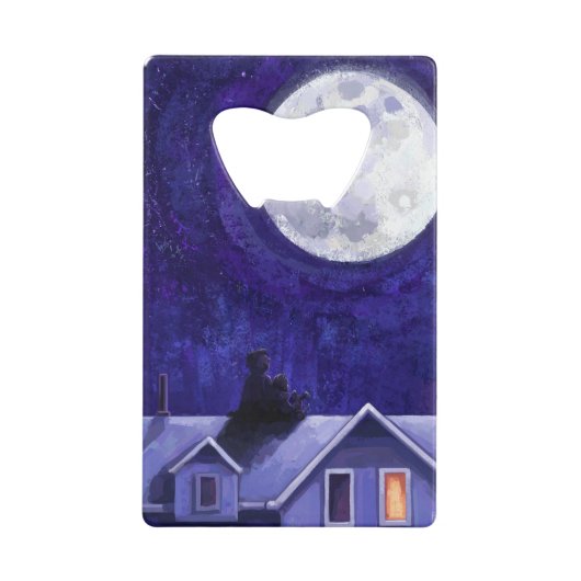 Moon Watch Geldbeutel Flaschenöffner (Rückseite)