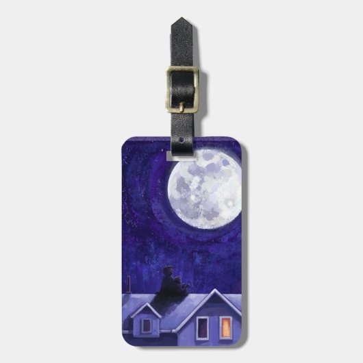 Moon Watch Gepäckanhänger (Vorderseite vertikal)