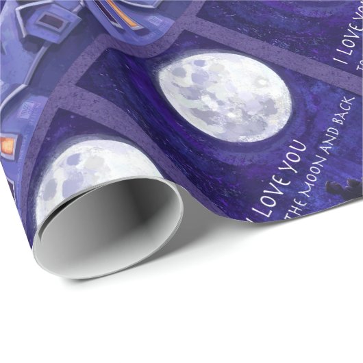 Moon Watch Geschenkpapier (Rolleneckpunkt)