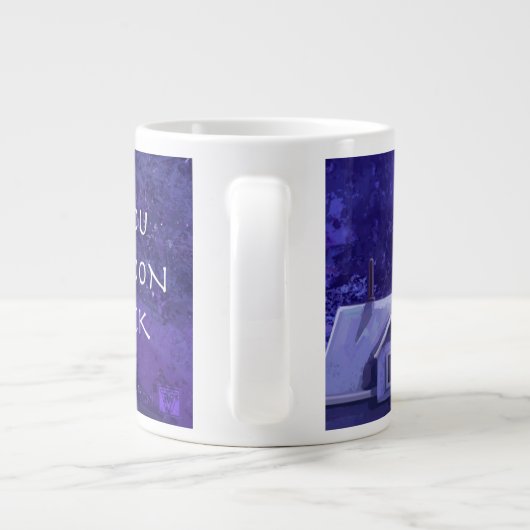 Moon Watch Jumbo-Tasse (Rückseite)