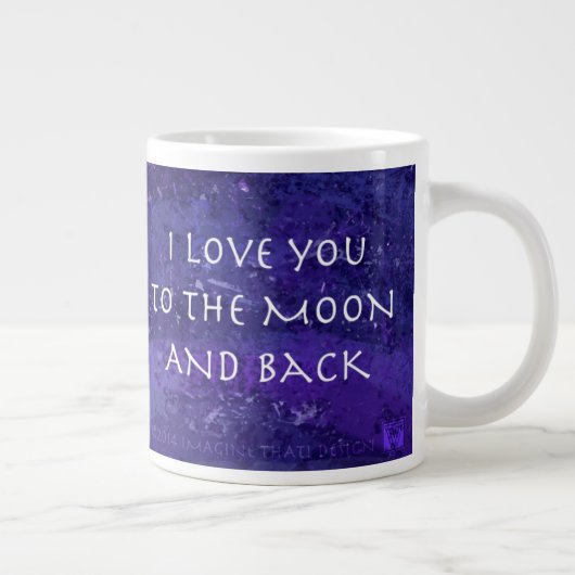 Moon Watch Jumbo-Tasse (Rechts)