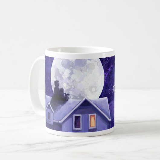 Moon Watch Kaffeetasse (Vorderseite Links)