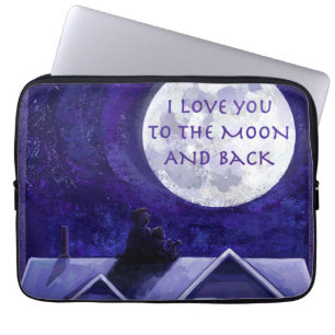 Moon Watch Laptopschutzhülle
