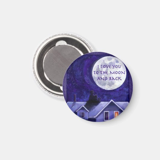 Moon Watch Magnet (Vorderseite/Rückseite)