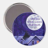 Moon Watch Magnet (Vorderseite/Rückseite)