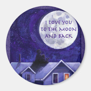Moon Watch Magnet