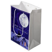 Moon Watch Mittlere Geschenktüte (Vorderseite Schrägansicht)