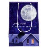 Moon Watch Mittlere Geschenktüte (Rückseite)