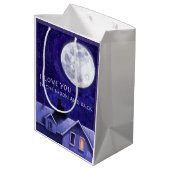 Moon Watch Mittlere Geschenktüte (Rückseite Schrägansicht)