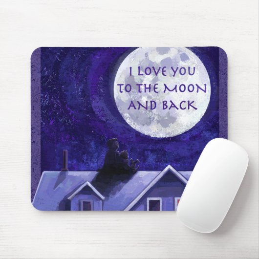 Moon Watch Mousepad (Mit Mouse)