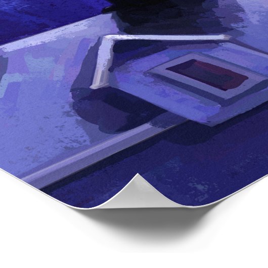 Moon Watch Poster (Ecke)