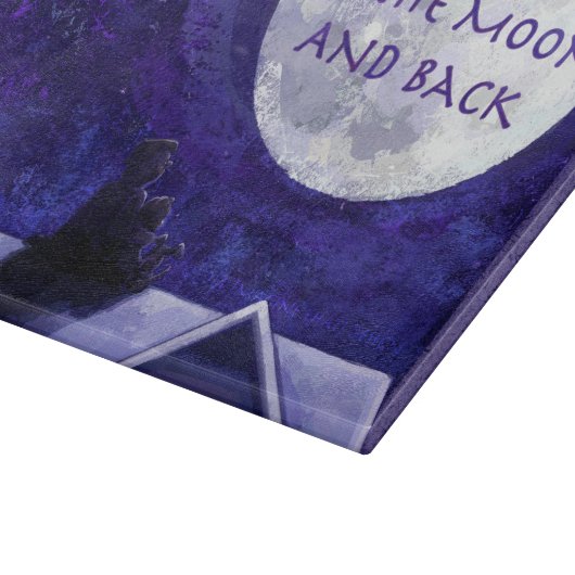 Moon Watch Schneidebrett (Ecke)