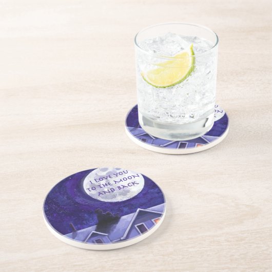 Moon Watch Untersetzer (Seite)