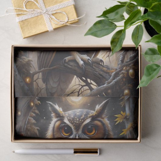 Moon Watcher Decoupage Seidenpapier (Geschenk)