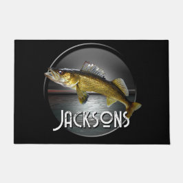 Moon Water & Walleye Pike Fußmatte