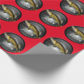 Moon Water & Walleye Pike Geschenkpapier (Ecke)