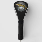 Moon Water & Walleye Pike Golf Headcover (Vorderseite)