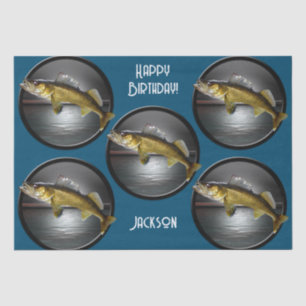 Moon Water & Walleye Pike Seidenpapier