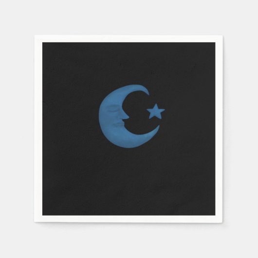 Moon Whimsigoth Serviette (Vorderseite)