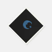 Moon Whimsigoth Serviette (Ecke)
